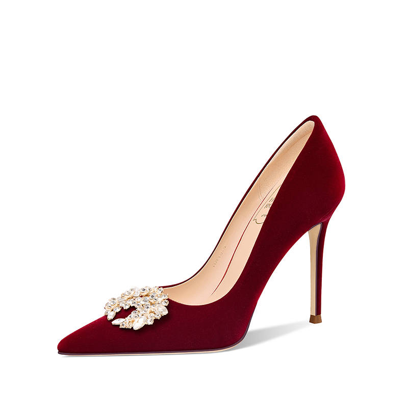 Holy Rose Slim Heel Commemoration High Heels Women's