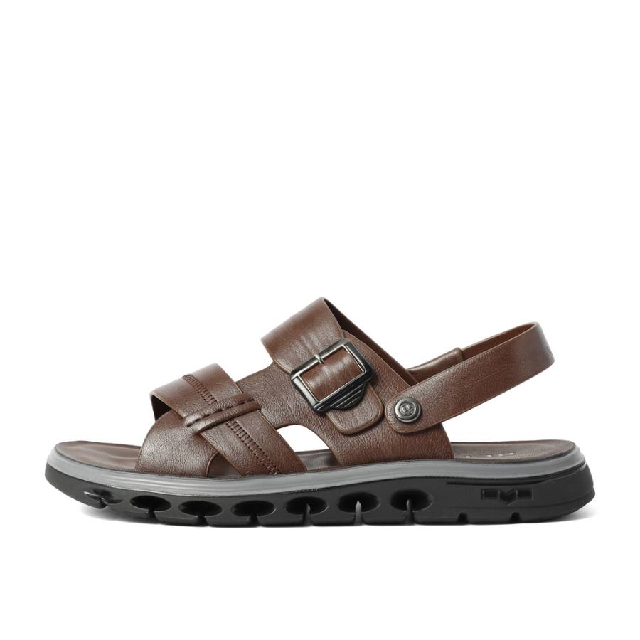 BELLE BELLE Beach Sandals Men's Black/Brown