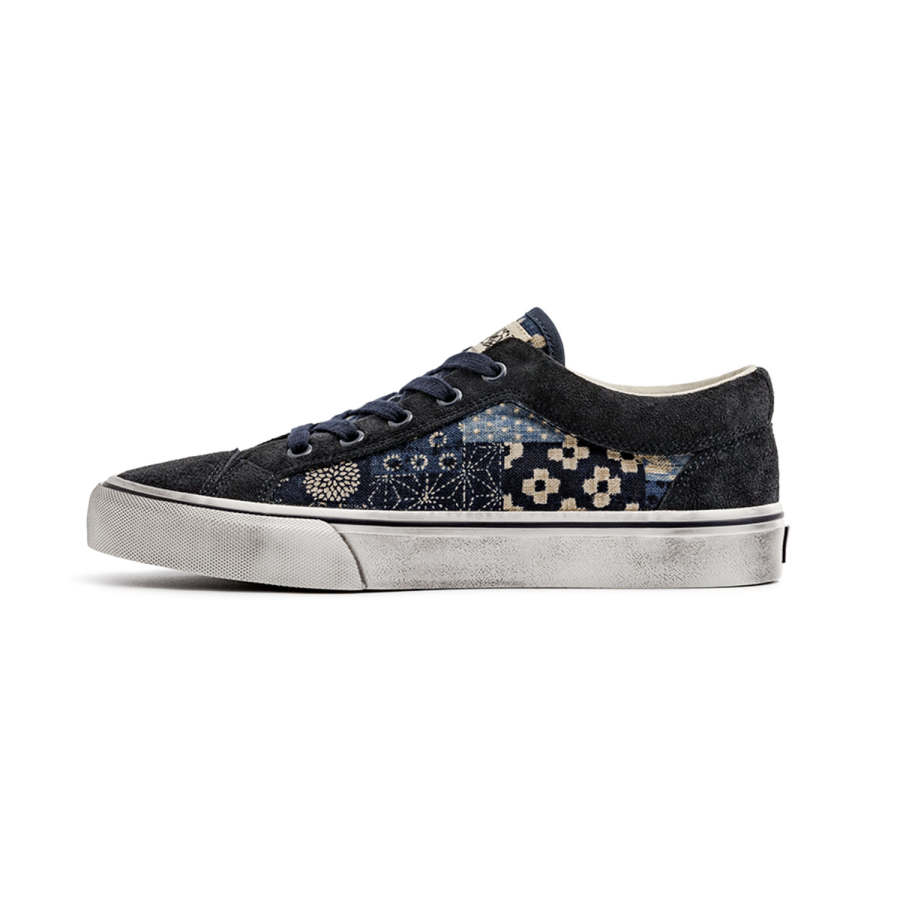 MADEN Canvas Shoes Unisex Low Top Blue