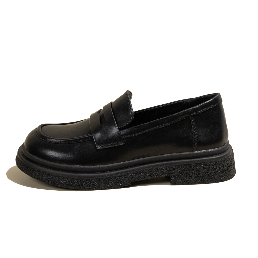 BOJUEMAO Cow Split Leather Casual Shoes Women's