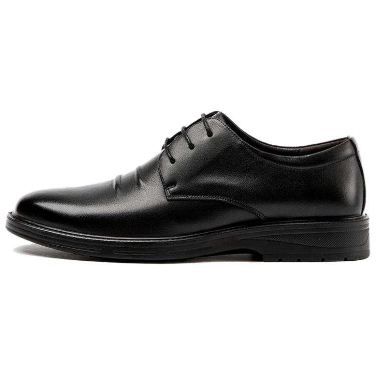 AOKANG Dress Shoes Men's Low Top Black