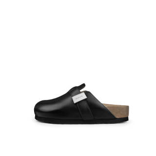 INJOYLIFE Rubber Sole Slip Resistant Slip Resistant Closed Toe Slippers Unisex Black