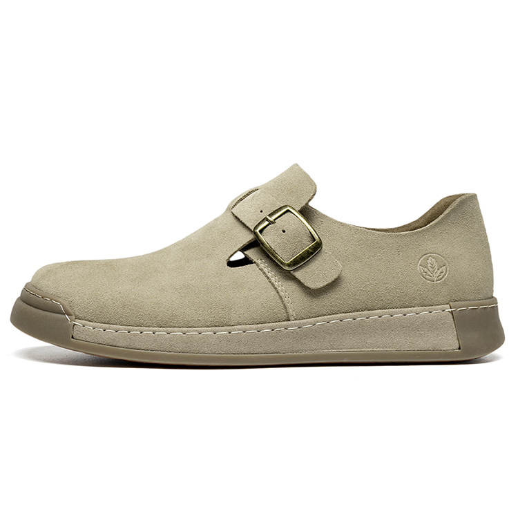 LEAVELAND Cow Split Leather Low top Casual Shoes Men's