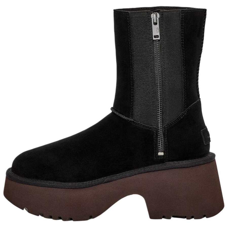 UGG Classic Twin Seam New Heights Boot Black Women's