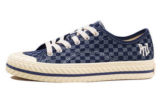 Pnj Coverage Balance Abrasion Resistant Lightweight Breathable Slip Resistant Low top Canvas Shoes Unisex Dark Blue