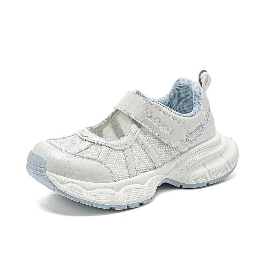 La Chapelle Platform Mary Jane Shoes 5CM Women's Blue