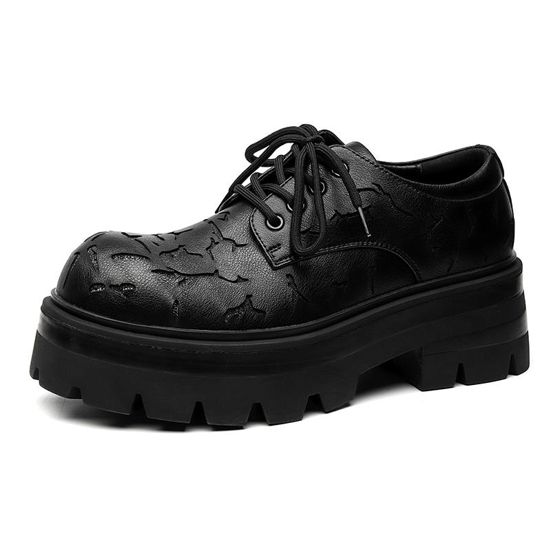 LUOMENG Men's Casual Shoes Men's Low Top Black/Red/Blue/Green