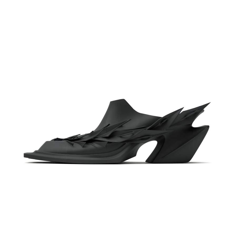Scry Draco Pu Casual Shoes Unisex Black