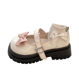 LIANGHUO Platform Mary Jane Shoes Women's