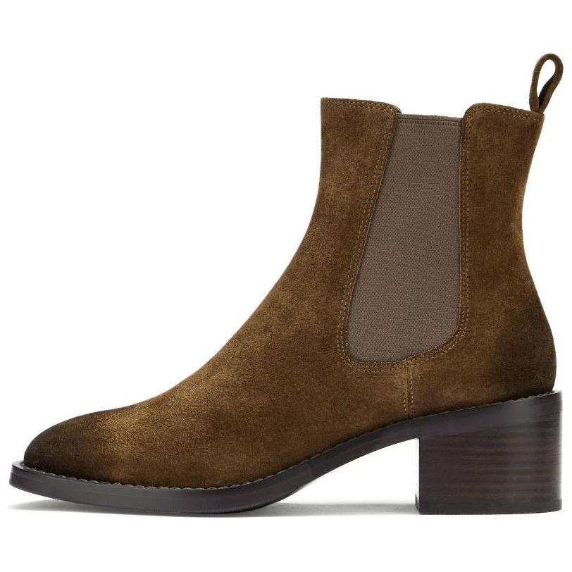 73Hours Street District Wander Short Chelsea Boots Women's Brown