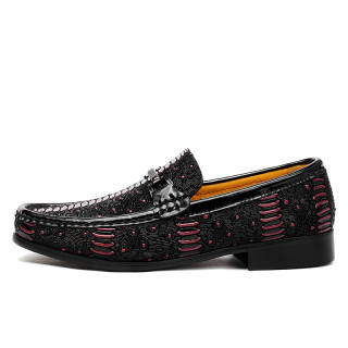 Mansion bull GONGNIUSHIDI Cow Split Leather Dress Shoes Unisex