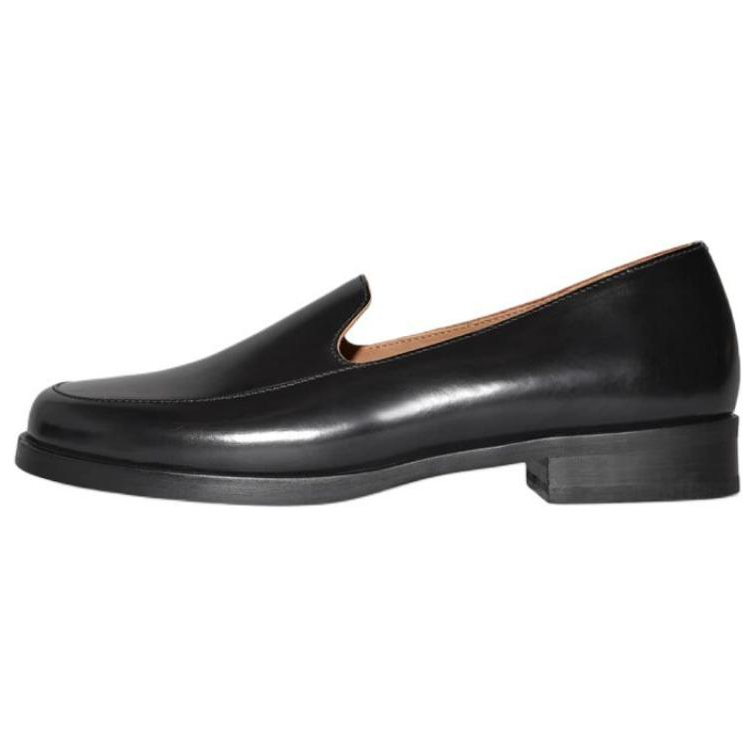 COS Cow Leather Loafers Women's Black