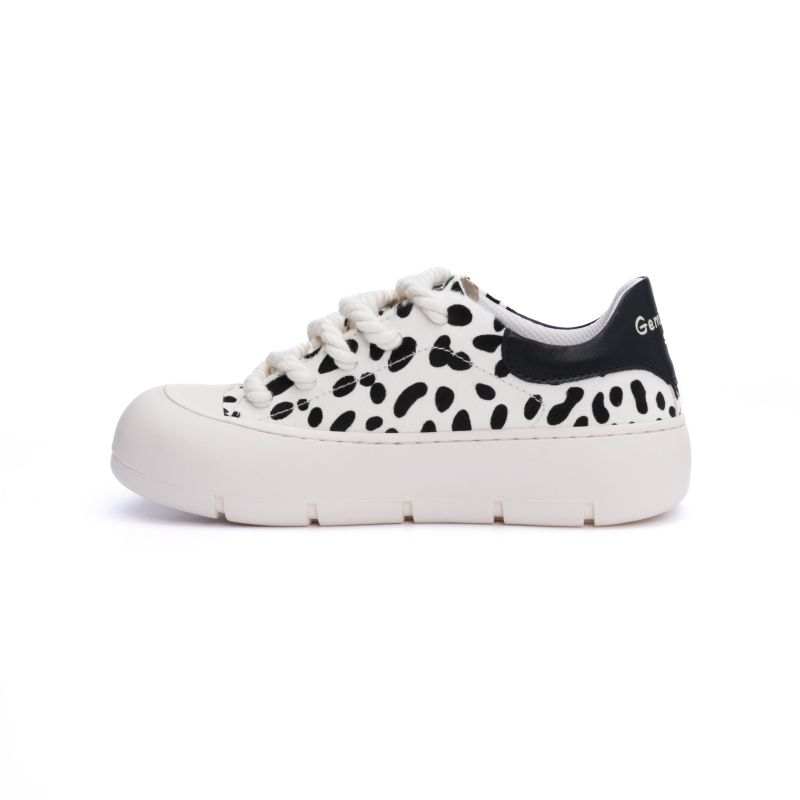 ONN Top Grain Cow Leather Cushioning Height Increasing Low top Skateboard Shoes Women's