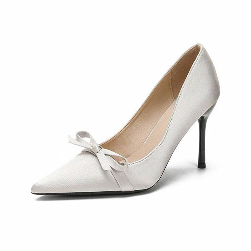 Feo Dvke Microfiber Leather Slim Heel High Heels 9cm Women's Gift Box Set