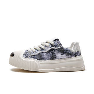 IG+GI PU, Mesh Slip Resistant Cushioning Abrasion Resistant Height Increasing Low top Skateboard Shoes Men's