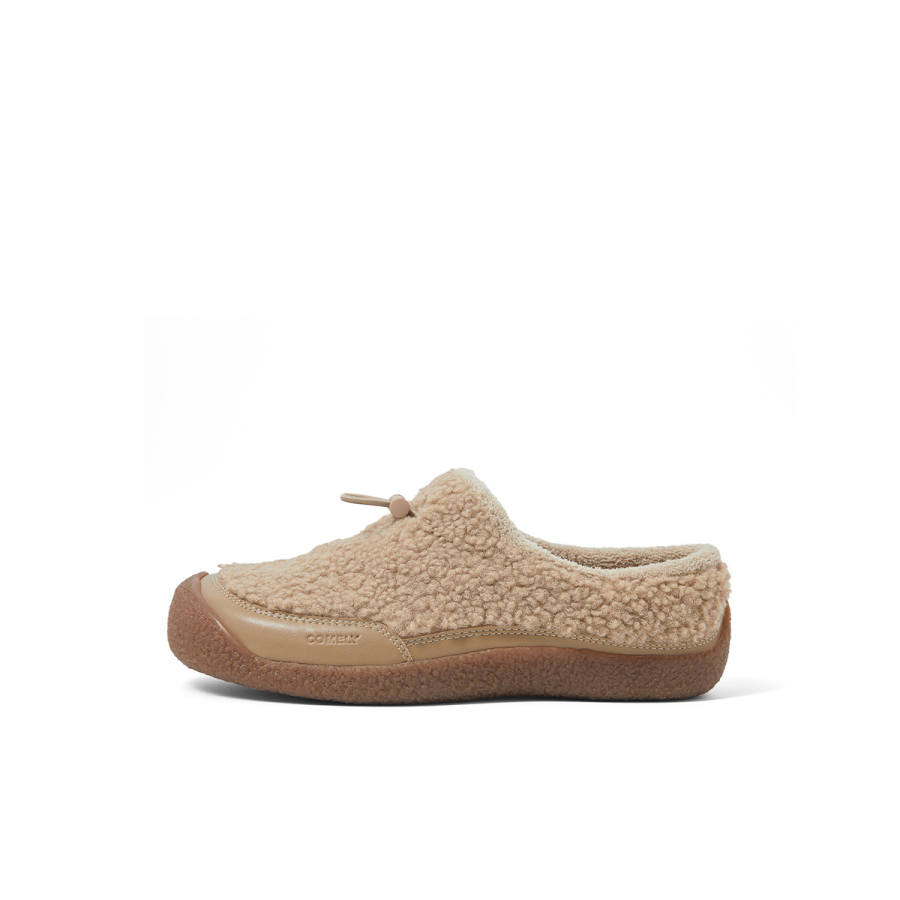 COMELY Fuzzy Closed Toe Slippers Women's