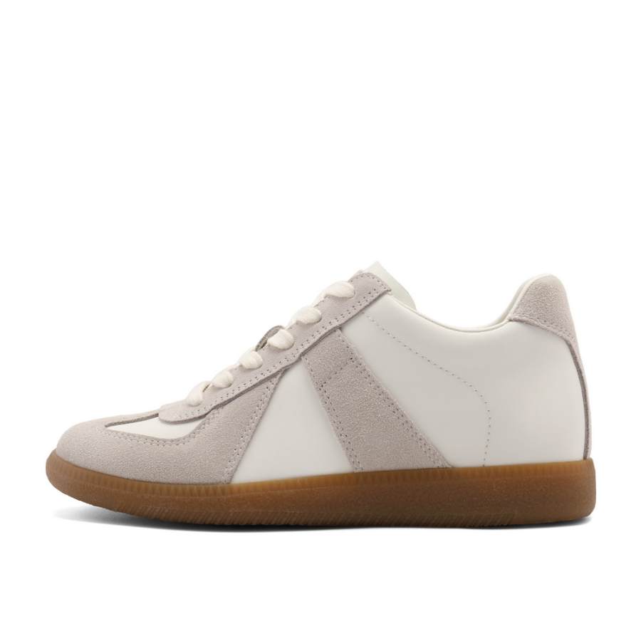 BELLE Cow Split Leather Low top Skateboard Shoes Women's