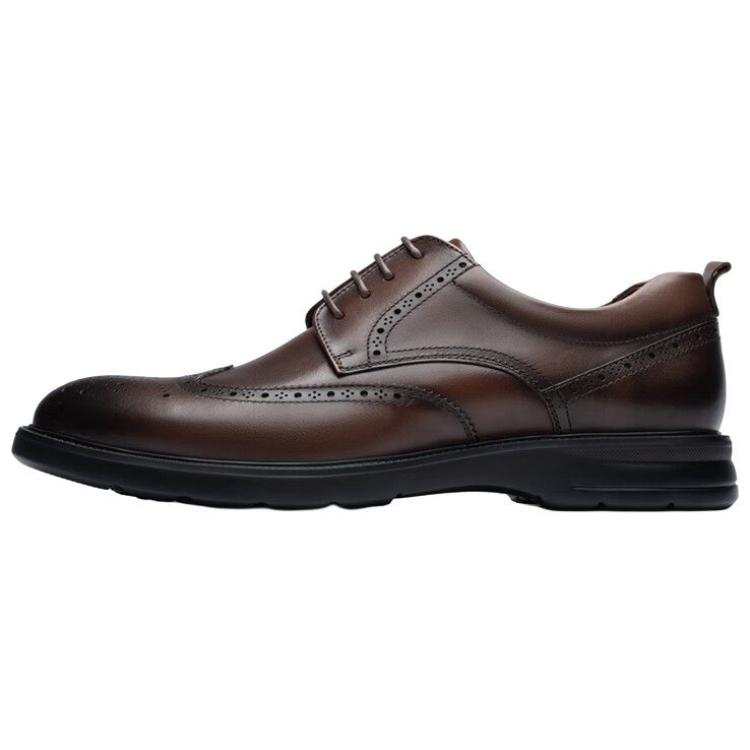 ROBERTA DI CAMERINO Cow Leather Dress Shoes Men's Brown