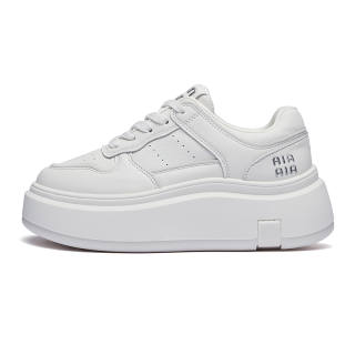 IHBOZ White Sneakers Microfiber Leather