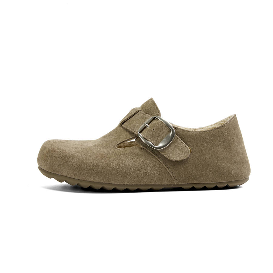 PT'SON Cow Split Leather Casual Shoes Women's