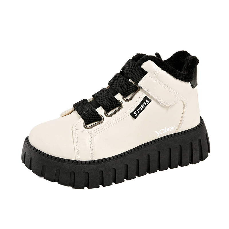 YALU Combat Boots Women's Black/Apricot
