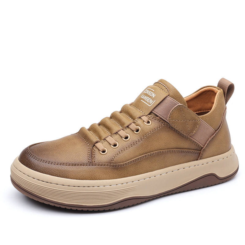 SHUPATE SHUPATE Cow Split Leather Coverage Low top Skateboard Shoes Men's
