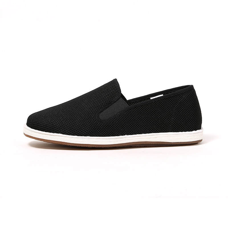LAOMEIHUA Fabric Casual Shoes Men's Black