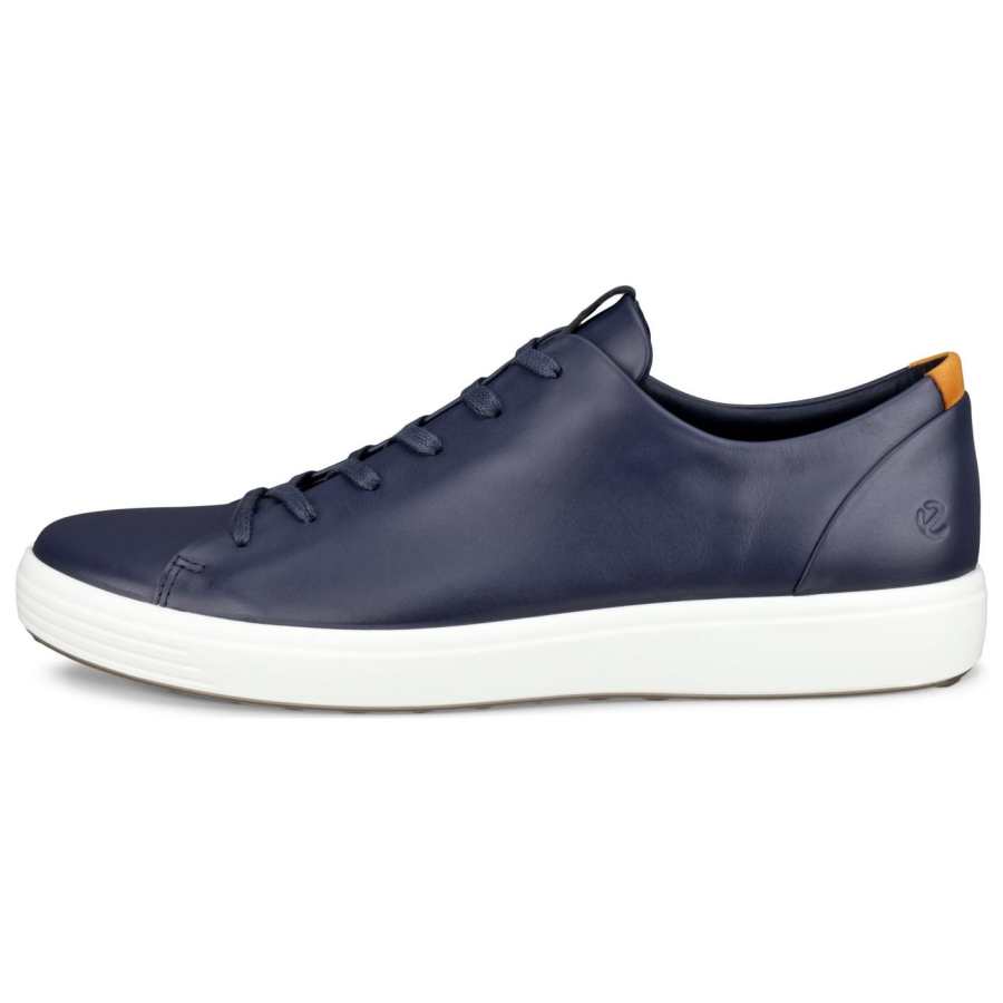 Ecco Soft 7 Leather Slip Resistant Abrasion Resistant Slip Resistant Abrasion Resistant Low top Skateboard Shoes Men's