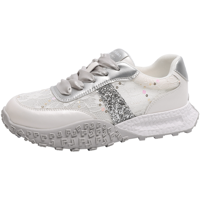 Mulinsen Fabric Abrasion Resistant Breathable Low top Casual Shoes Women's