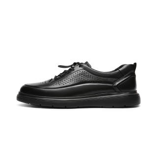 CROWN Cow Leather Casual Shoes Men's