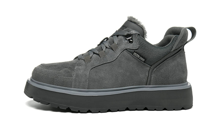 HLA Fleece Lined Workwear Trendy Casual Versatile Low top Skateboard Shoes Men's