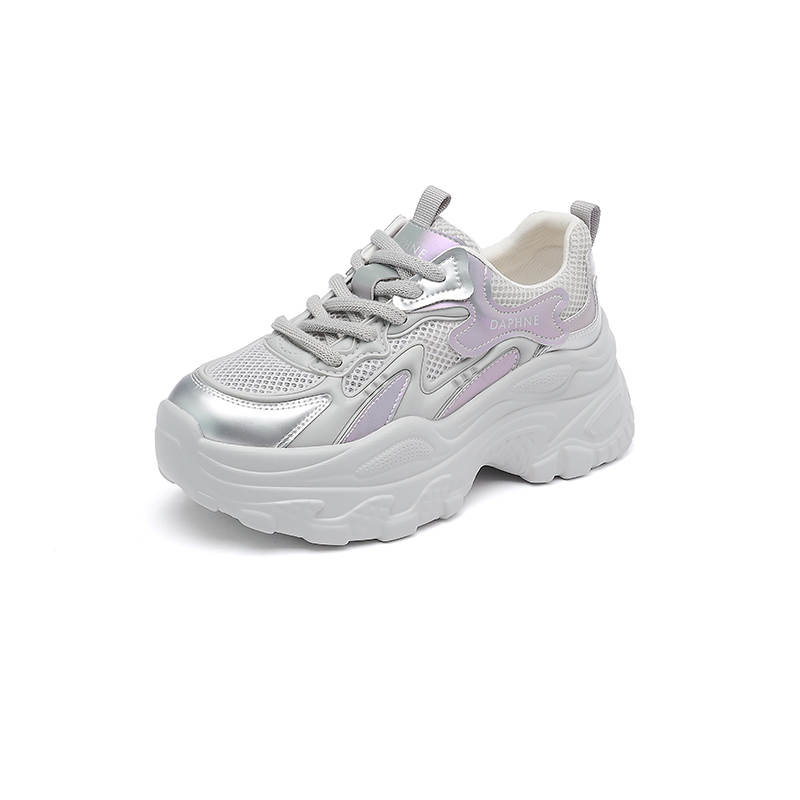 DAPHNE DAPHNE Synthetic Leather Low top Chunky Sneakers Women's