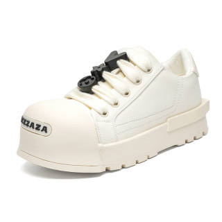 MODENGPAN Microfiber Leather Slip Resistant Slip Resistant Low top Casual Shoes Unisex