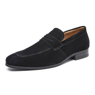 IHBOZ Loafers Men's Black/Coffee