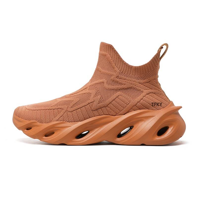 TFKY Pu Slip Resistant Slip Resistant Mid top Casual Shoes Men's