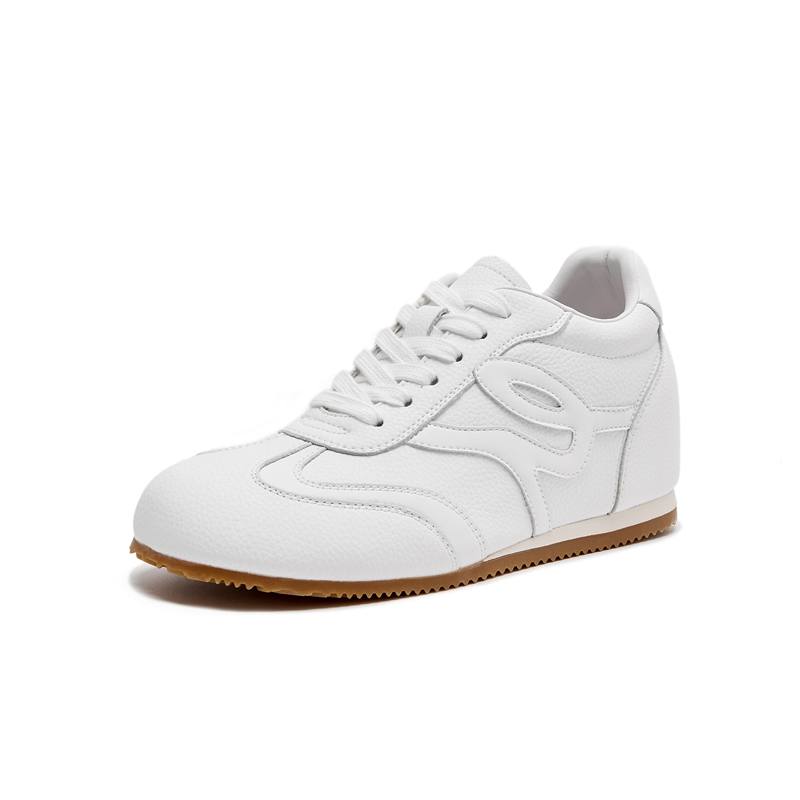 GIGIRYO Impact Resistance And Abrasion Resistant Low top Skateboard Shoes Women's White