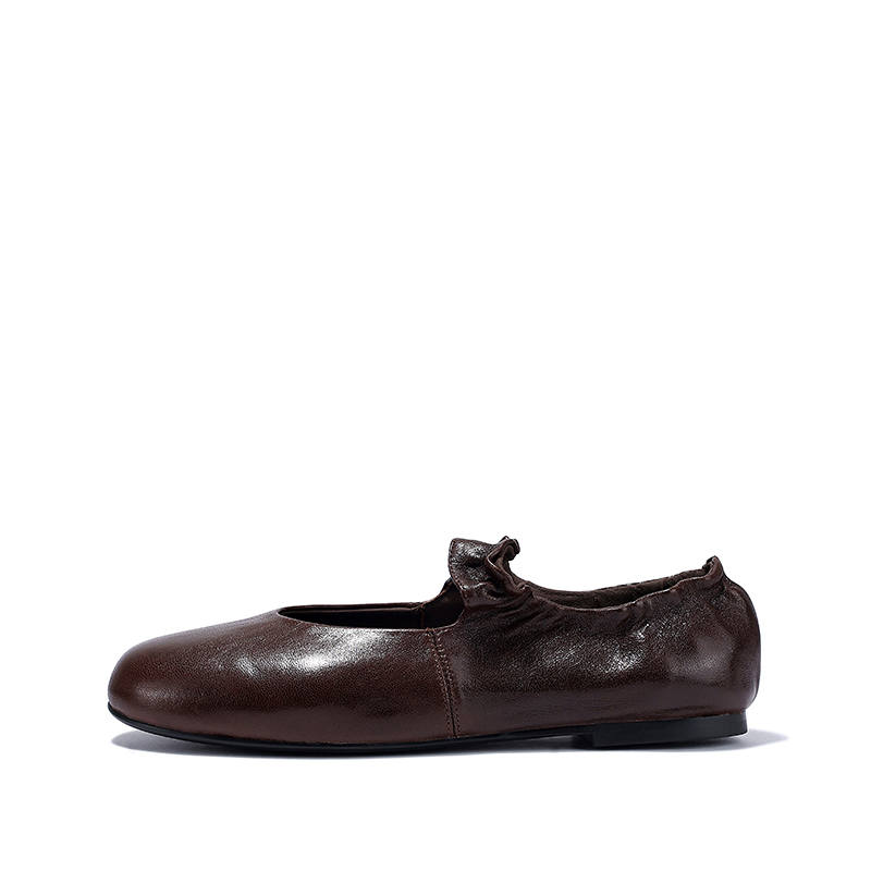 Brut Ros′e Sheepskin Mary Jane Shoes Women's
