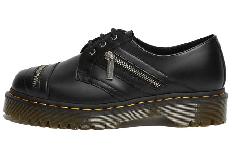 Dr.Martens Dr. Martens 1461 Bex Zip Leather Shoes 'Black' Unisex