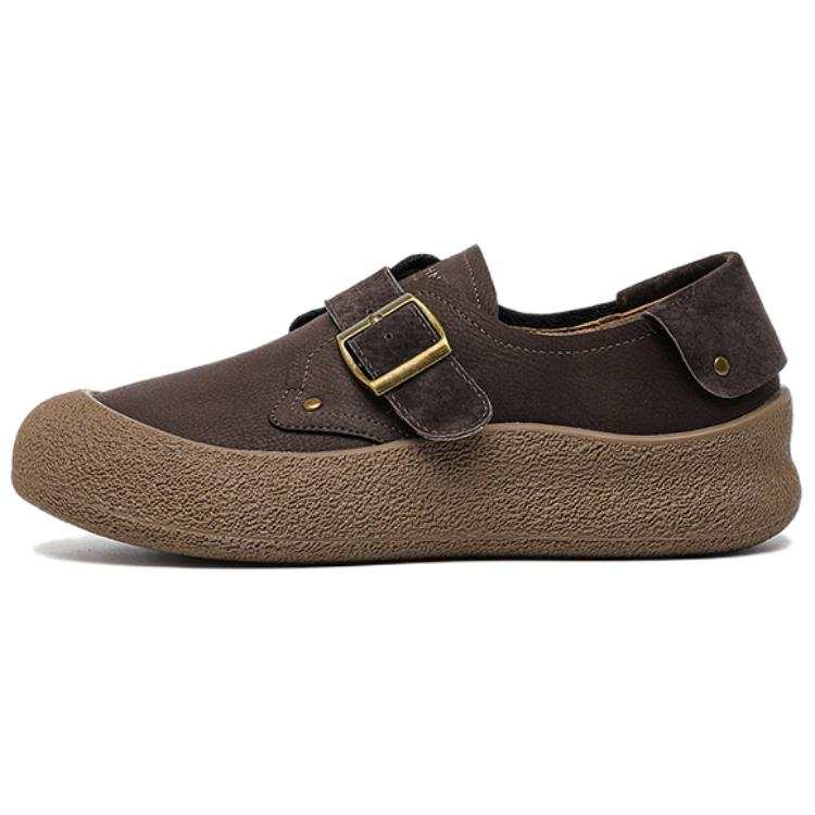 DAPHNE DAPHNE Cow Split Leather Casual Shoes Women's