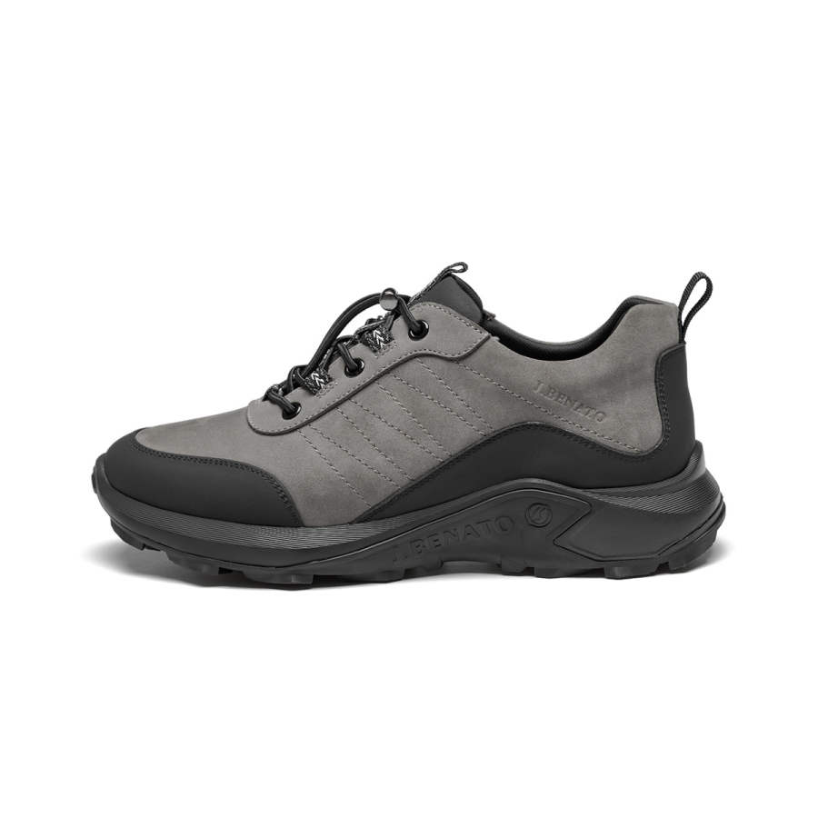 J.BENATO Cow Leather Lightweight Rebound Lightweight Rebound Low top Casual Shoes Men's