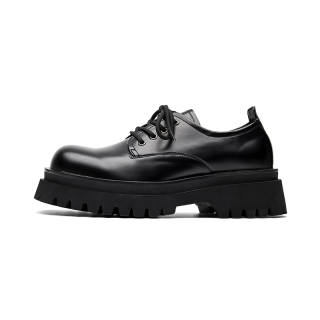 Dounkol Get Cool Microfiber Leather Casual Shoes Men's Black