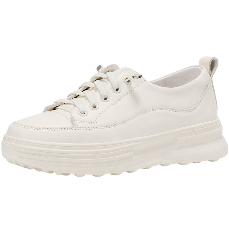 BOERDIQI Cow Leather Height Increasing Lightweight Breathable Height Increasing Lightweight Breathable Low top