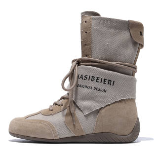 BDED Cow Split Leather Ankle Boots Women's