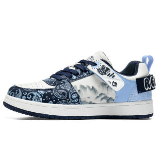 DIKENROK Slip Resistant Abrasion Resistant Balance Low top Skateboard Shoes Unisex