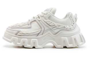OGR Gravity Mecha Collection 2.0 Low top Chunky Sneakers Unisex Glaze White