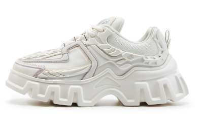 OGR Gravity Mecha Collection 2.0 Low top Chunky Sneakers Unisex Glaze White