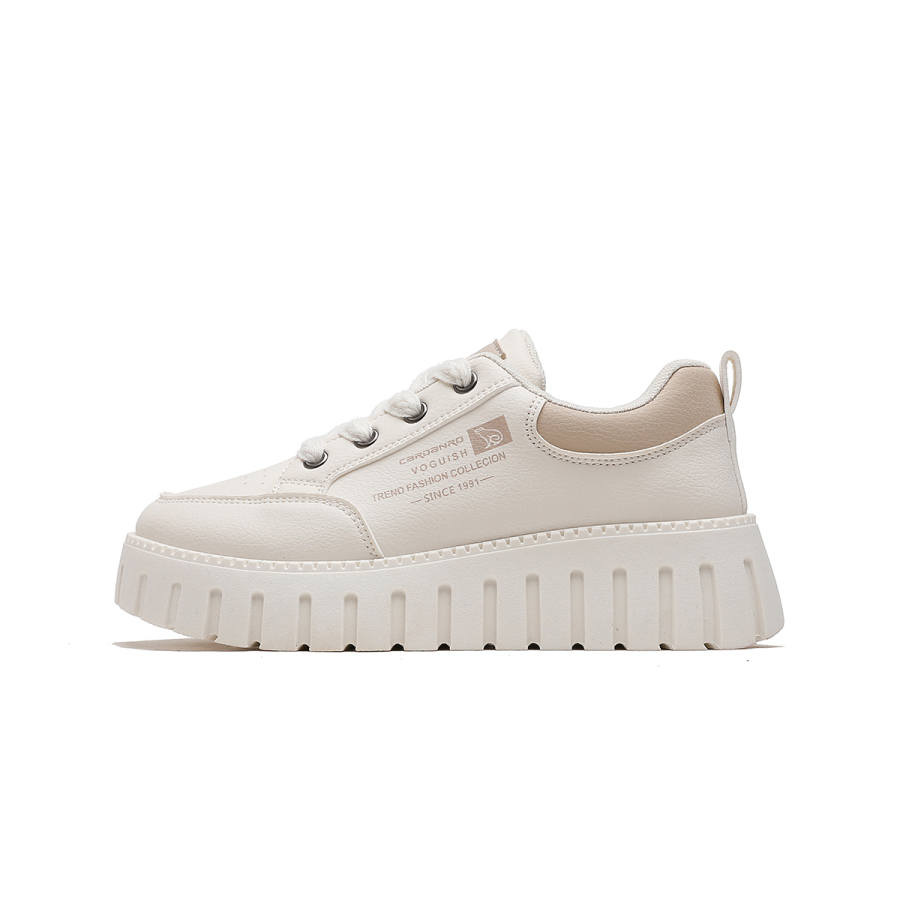 CARDANRO Synthetic Leather Abrasion Resistant Low top Casual Shoes Women's