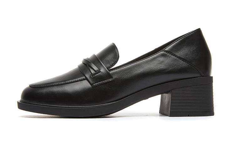 ZGR Synthetic Leather Loafers 4.5cm Women's