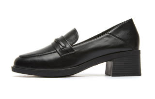 ZGR Synthetic Leather Loafers 4.5cm Women's