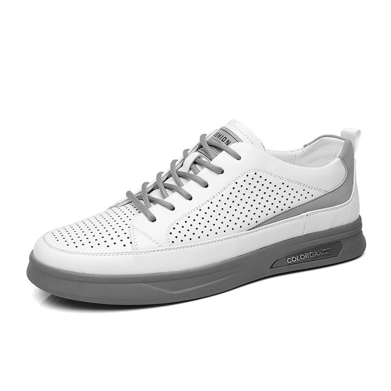 POPULAR ROUSE PR Microfiber Leather Slip Resistant And Breathable Low top Skateboard Shoes Men's